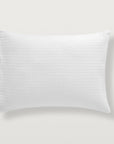 Portia standard sham in the color white