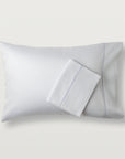 Alistair sateen pillowcase in the color cielo ,