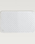 Delfine Bath Mat in the color white