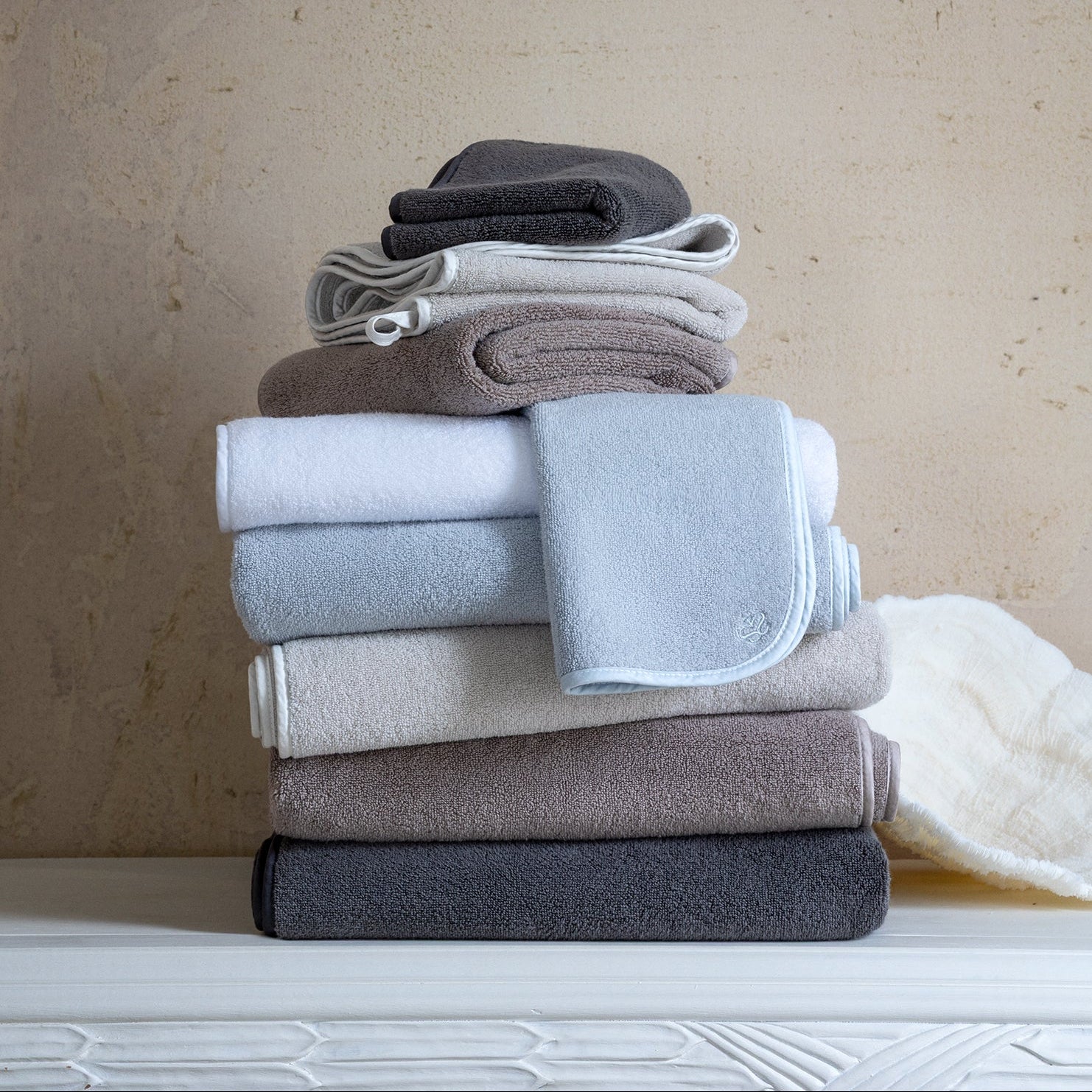 Delfine 100% Long-Staple Bath Towels | Scandia – Scandia Home