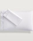 the pillowcase features the same elegant double-row hemstitch as the flat sheet and is sold in pairs.