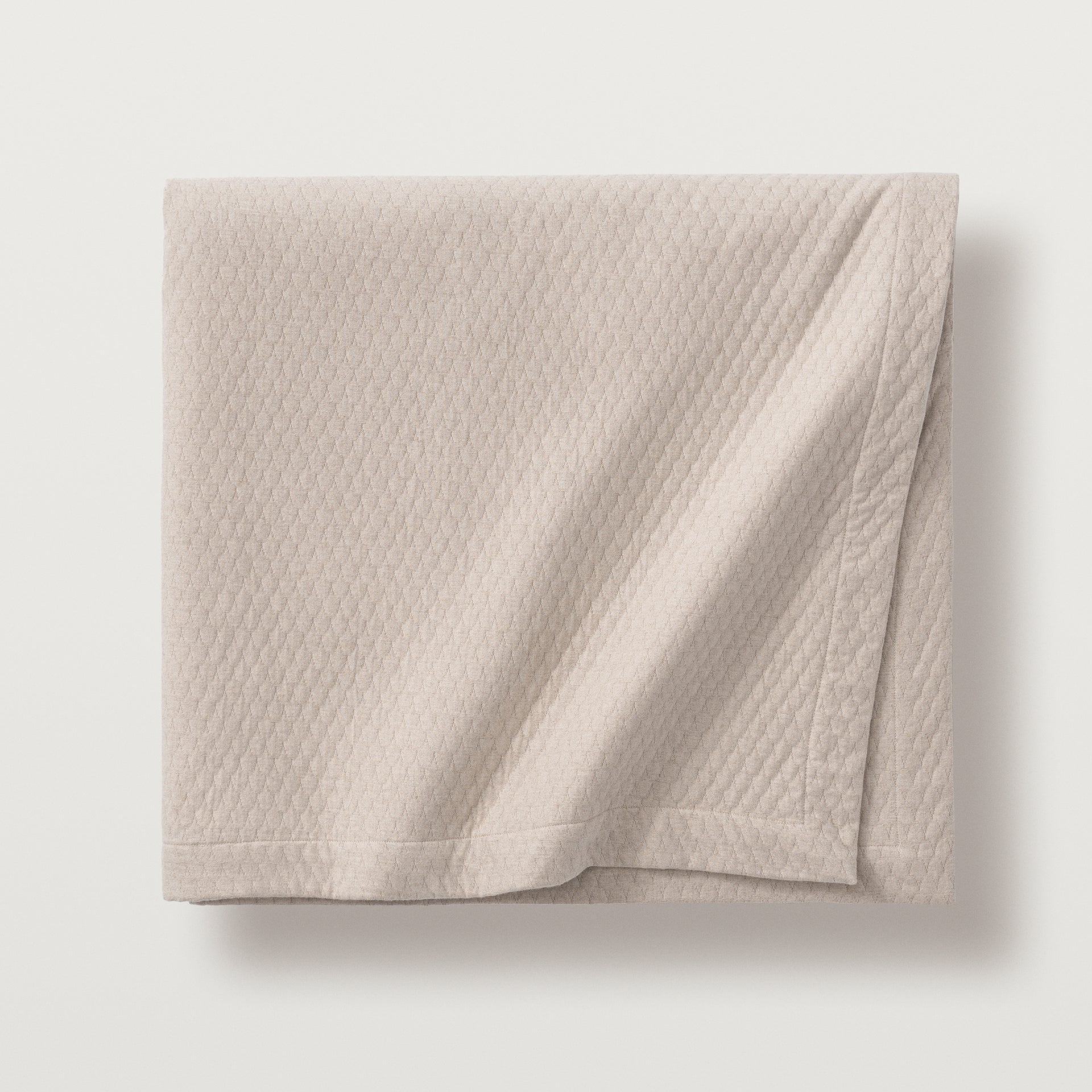 Ravello Coverlet in the color linen