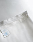 close up detail of our co-branded label with WISICA