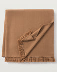 Savona throw in the color camel is a 100% handloomed throw