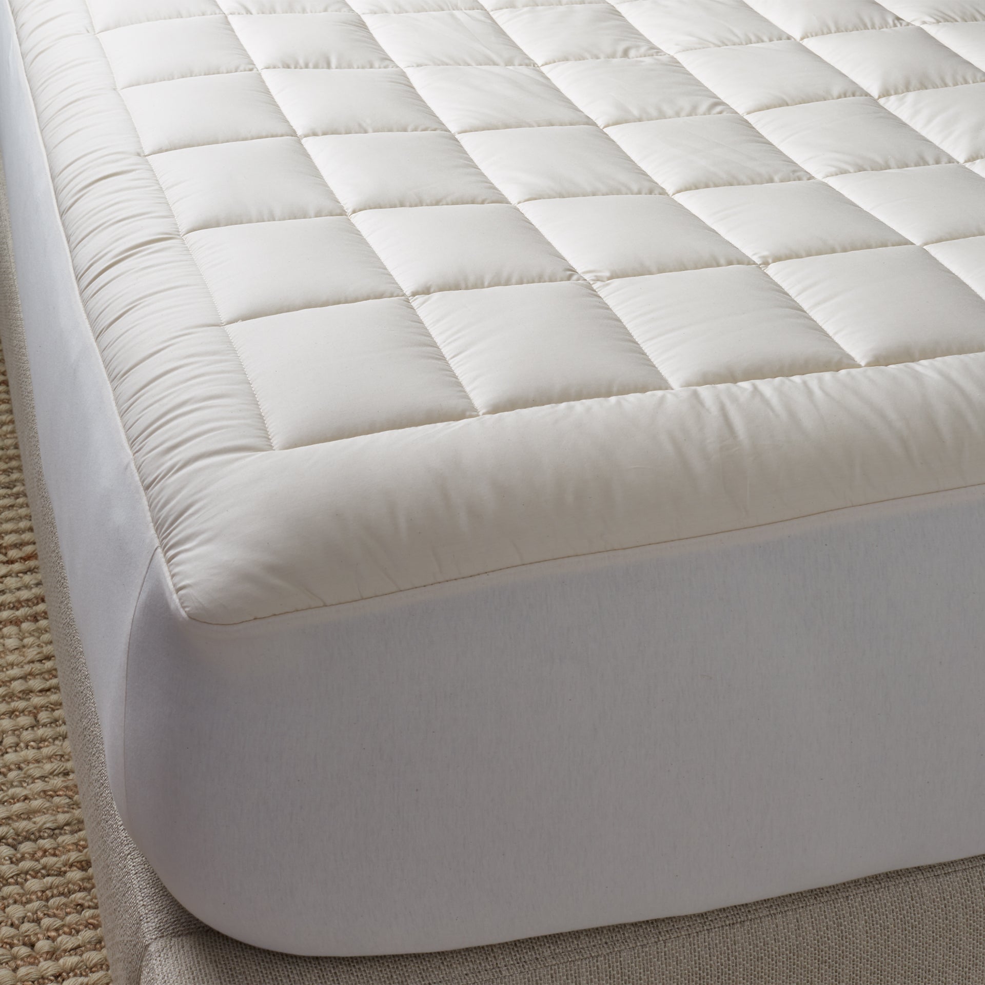 Bio wool mattress pad is perfect for temperture regulating for a comfortable night&#39;s sleep