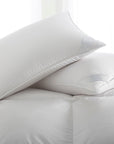 scandia home chamonix pillow filled with siberian white goose down