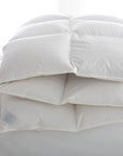 scandia home lucerne comforter filled with hungarian white goose down