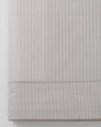 savoia stripe sateen detail in the color shadow,