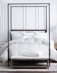 scandia home vienna pillows paired with a vienna comforter in a bedroom