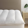 European White Down Featherbed