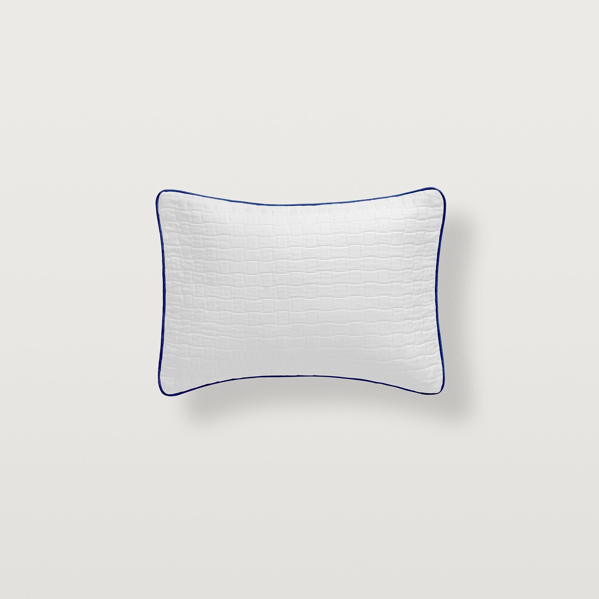 Portia boudoir sham with the navy blue piping #color_navy