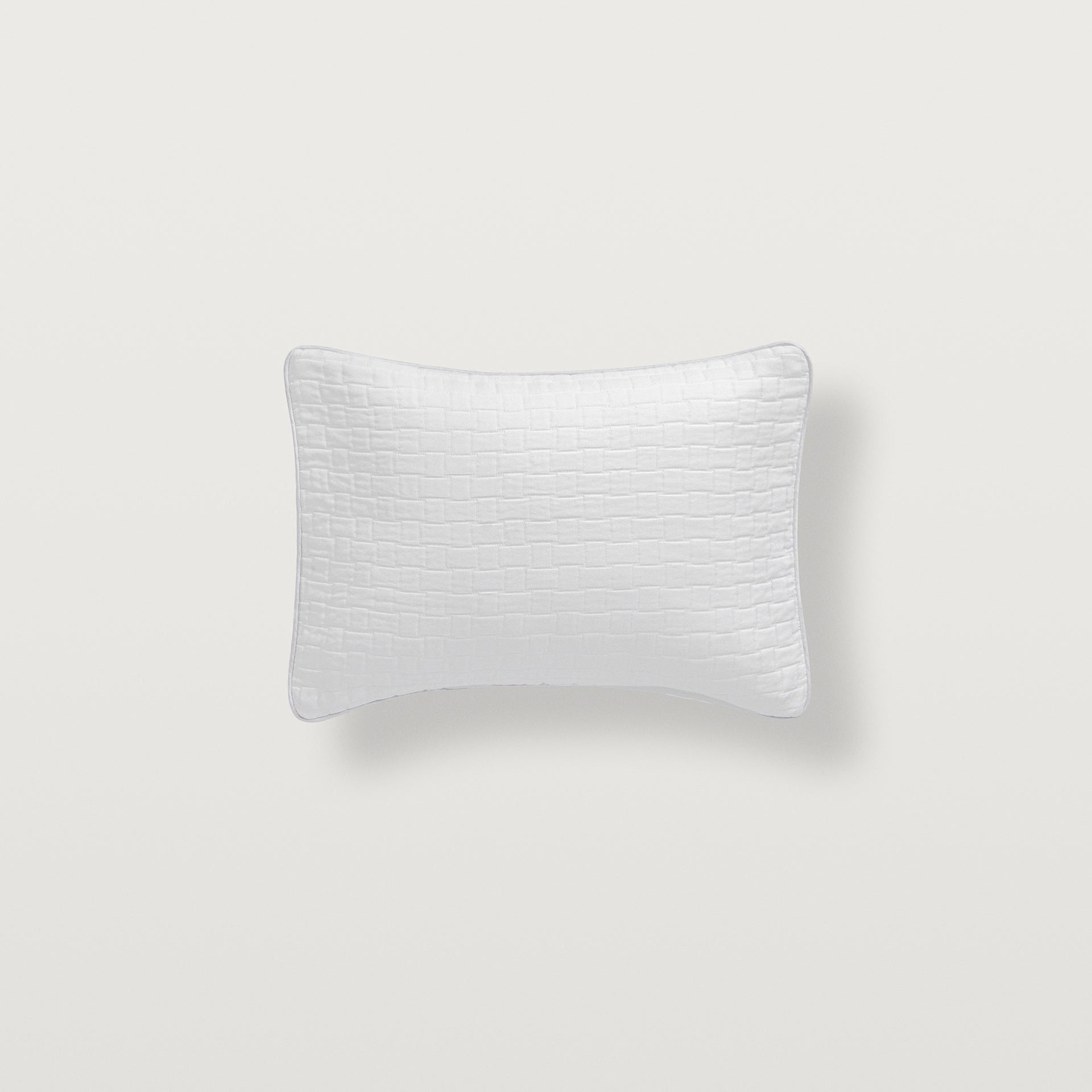 Portia Boudoir sham in the color white #color_white
