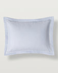 Alistair boudoir sateen pillow sham in the color cielo , 