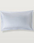 Alistair King sateen pillow sham in the color cielo , 
