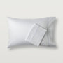 Alistair sateen pillowcase in the color cielo , #color_cielo