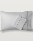 Alistair sateen pillowcase in the color shadow , 