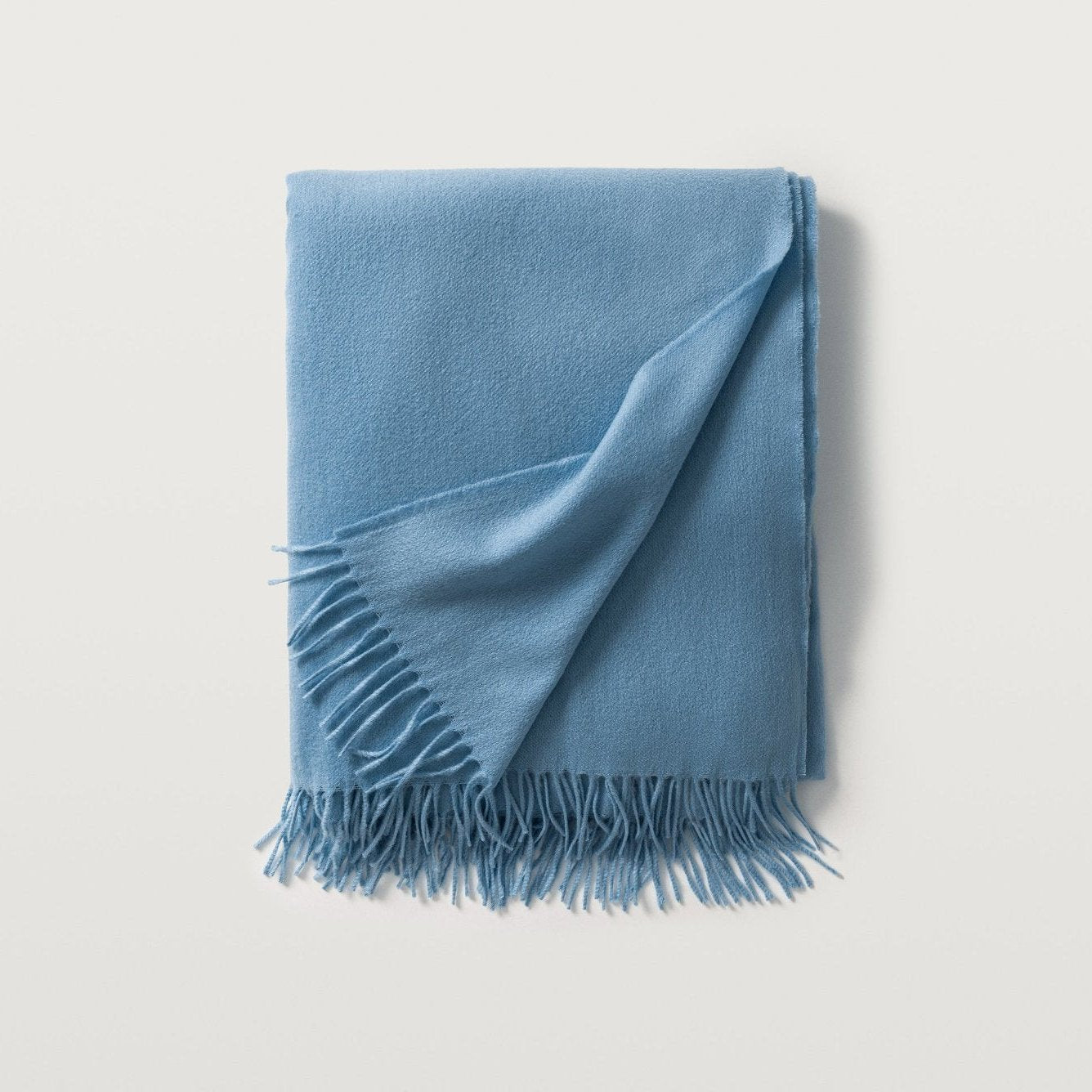 Carlotta cashmere throw in the color aegean, #color_aegean