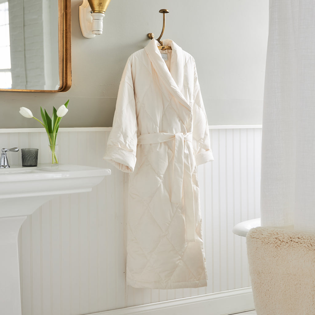 Bottom Robe Scandia Down Robe by Scandia Home | 550 fill power