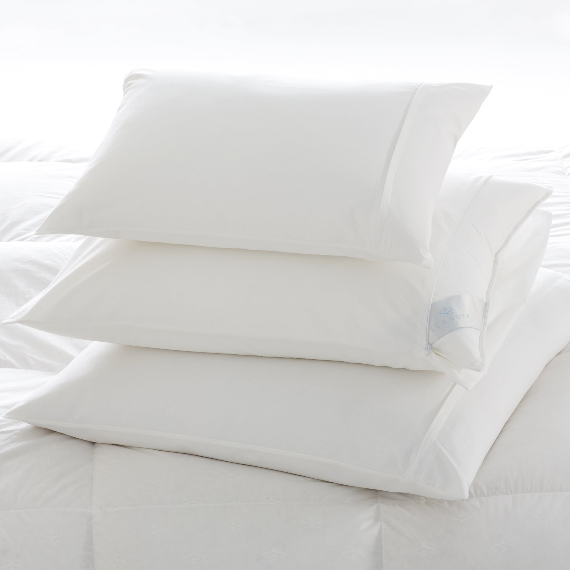 Protect your new featherbed with our 200 thread count cotton protector 