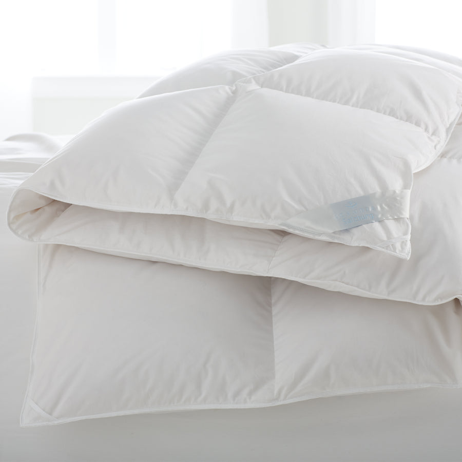 scandia home salzburg comforter filled with polish white goose down 